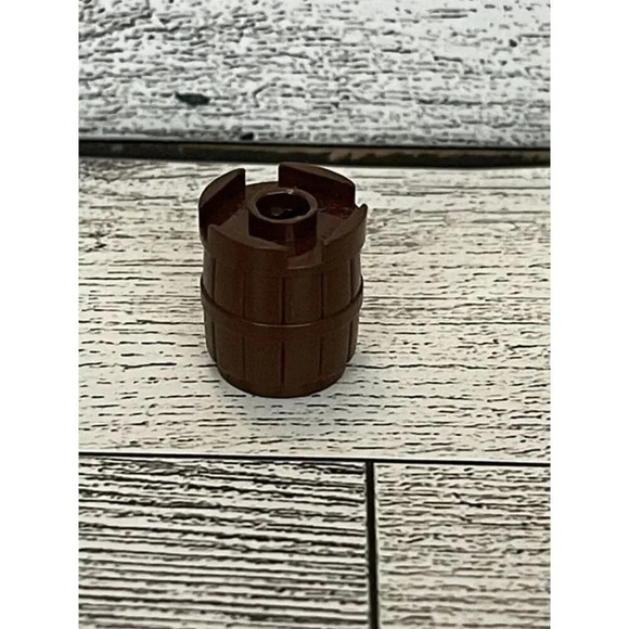 LEGO 1x 2489 Brown Container, Barrel 2 x 2 x 2 6267 - Picture 1 of 4